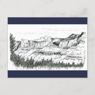 Gooseberry Mountain Biking Area UT sketch Briefkaart