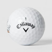 Goosebumps Callaway Warbird Golf Ball Golfballen (Logo)