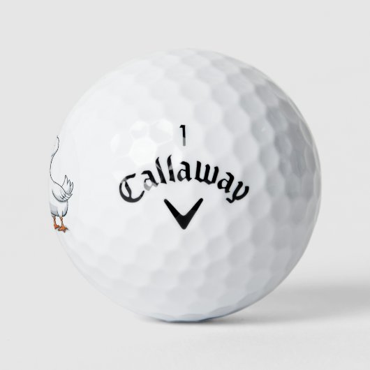 Goosebumps Callaway Warbird Golf Ball Golfballen (Logo)