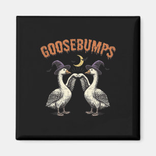 Goosebumps Funny Witch Goose Bumps Puns Halloween Magneet