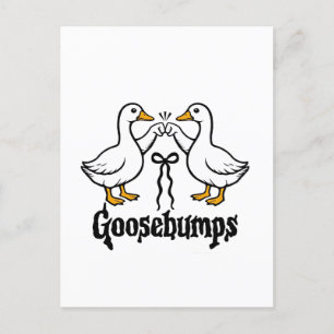 Goosebumps Gekke Goose Funny Beste Vrienden Uitnodiging Briefkaart