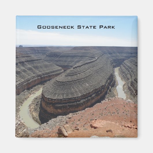 Gooseneck State Park Magneet (Voorkant)