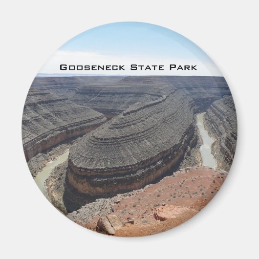 Gooseneck State Park Magneet (Voorkant)