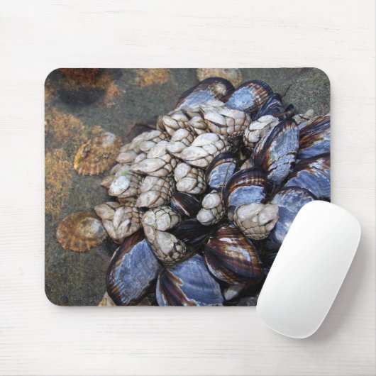 Goosenecks en Mussels Muismat (Met muis)