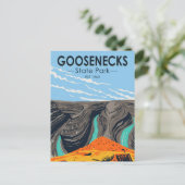 Goosenecks State Park Utah Briefkaart (Staand voorkant)