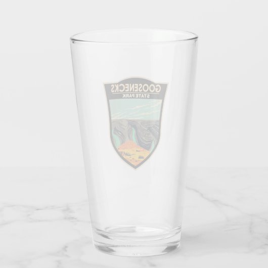 Goosenecks State Park Utah  Glas (Achterkant)