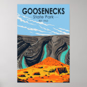 Goosenecks State Park Utah Poster (Voorkant)
