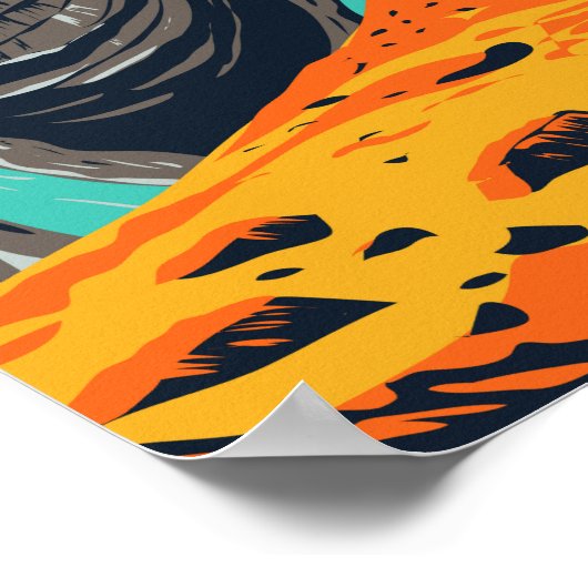 Goosenecks State Park Utah Poster (Hoek)