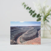 Goosenecks State Park, Utah, VS Briefkaart (Staand voorkant)