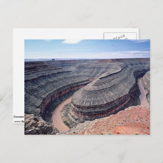 Goosenecks State Park, Utah, VS Briefkaart (Voorkant / Achterkant)