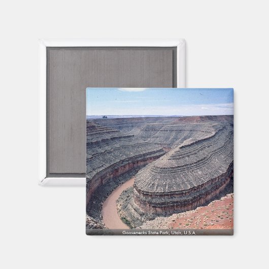 Goosenecks State Park, Verenigde Staten Magneet (Voorkant / Achterkant)