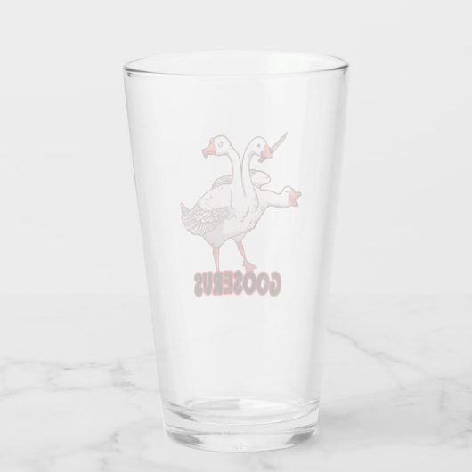 Gooserus Beer Glass Glas (Achterkant)