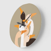 Gooses Wall Clock Grote Klok (Hoek)