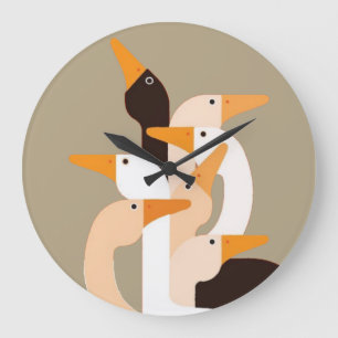 Gooses Wall Clock Grote Klok