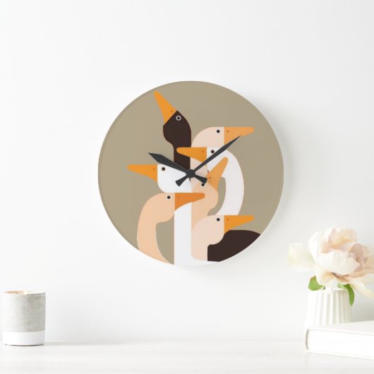 Gooses Wall Clock Grote Klok (Huis)