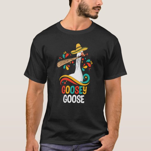 Goosey Goose Mess With The Honk  Goose T-shirt (Voorkant)