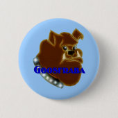 Goosfraba Bulldog Ronde Button 5,7 Cm (Voorkant)