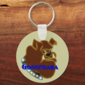 Goosfraba Bulldog Sleutelhanger (Voorkant)