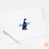 Goosio! Ronde Sticker (Envelop)