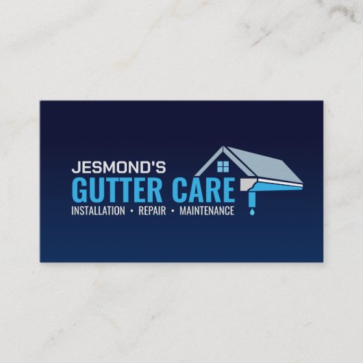 Goot Cleaning Repair Installatieservice Visitekaartje (Voorkant)