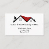 Goot en dakreiniging Visitekaartjes (Voorkant)