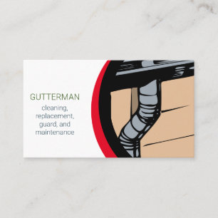 Gootinstallatie en -onderhoud visitekaartje