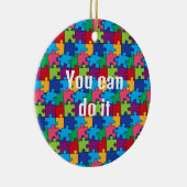 Gootpuzzelstukjes keramisch versieringsmateriaal keramisch ornament (Rechts)