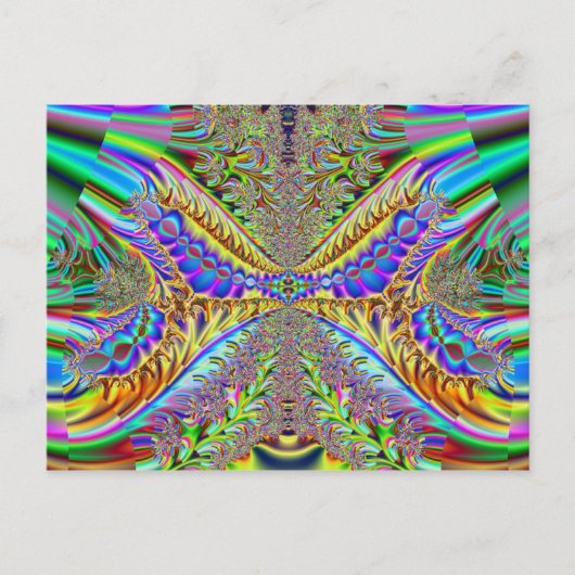 Gootvolle kleur briefkaart (Voorkant)