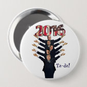 GOP 2016 Kandidaten voor het President Ronde Button 4,0 Cm (Voorkant /achterkant)