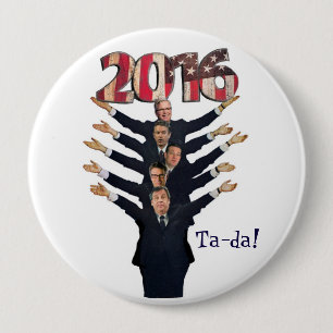 GOP 2016 Kandidaten voor het President Ronde Button 4,0 Cm