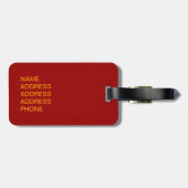 GOP Elephant Bagagelabel (Achterkant horizontaal)