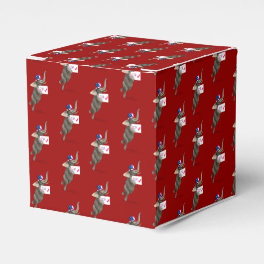 GOP Elephant Bedankdoosjes (Voorkant Zijde)