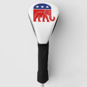 GOP Elephant Driver Hoesje Golfheadcover (Voorkant)