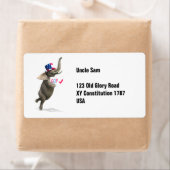 GOP Elephant Etiket (Insitu)