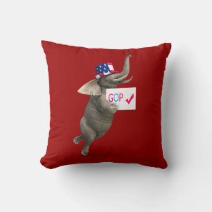 GOP Elephant Kussen