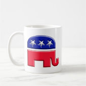 GOP Elephant Logo Koffiemok (Links)