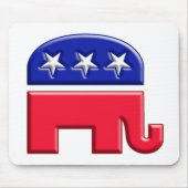 GOP Elephant Logo Muismat (Voorkant)