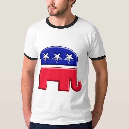 GOP Elephant Logo T-shirt (Voorkant)