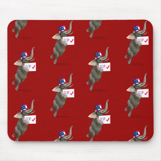 GOP Elephant Muismat (Voorkant)