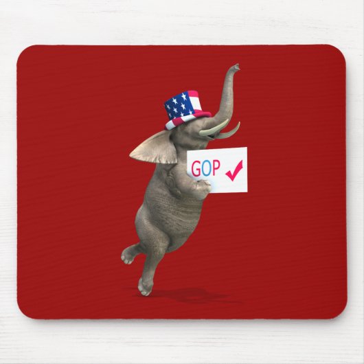 GOP Elephant Muismat (Voorkant)