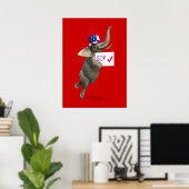 GOP Elephant Poster (Thuiskantoor)