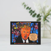 GOP en bloesems Briefkaart (Staand voorkant)