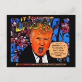 GOP en bloesems Briefkaart (Voorkant)