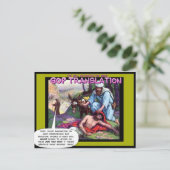 GOP en de Goede Samaritaan Briefkaart (Staand voorkant)