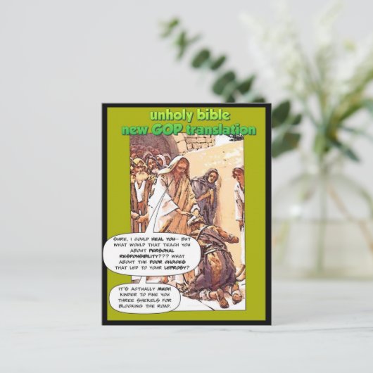 GOP en de Leper Briefkaart (Staand voorkant)