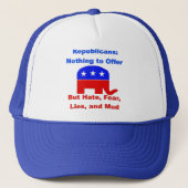 GOP Fearmongers Trucker Pet (Voorkant)