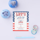 GOP-fondsenwerving voor politieke campagnes Kick-o Flyer (Enkel)