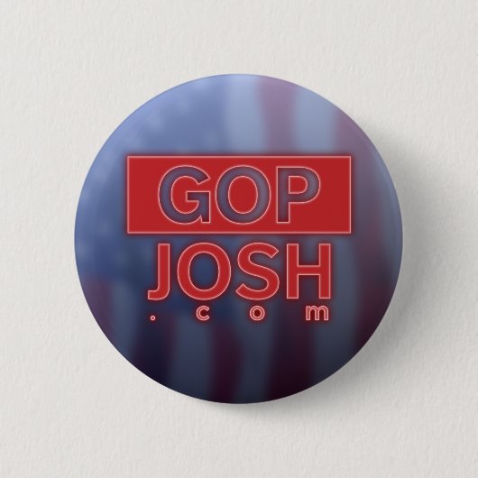 GOP Josh-toets Ronde Button 5,7 Cm (Voorkant)