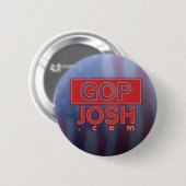 GOP Josh-toets Ronde Button 5,7 Cm (Voorkant /achterkant)