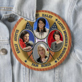 GOP-kandidaten voor President 2016 Ronde Button 6,0 Cm (In situ)